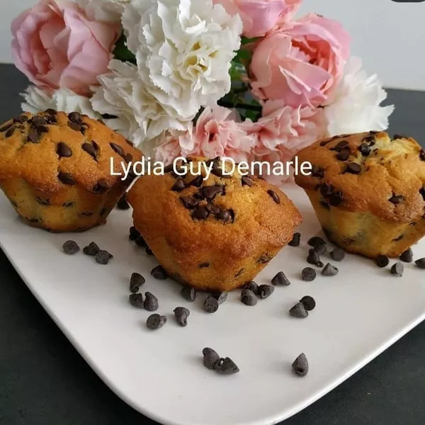 muffins pépites de chocolat