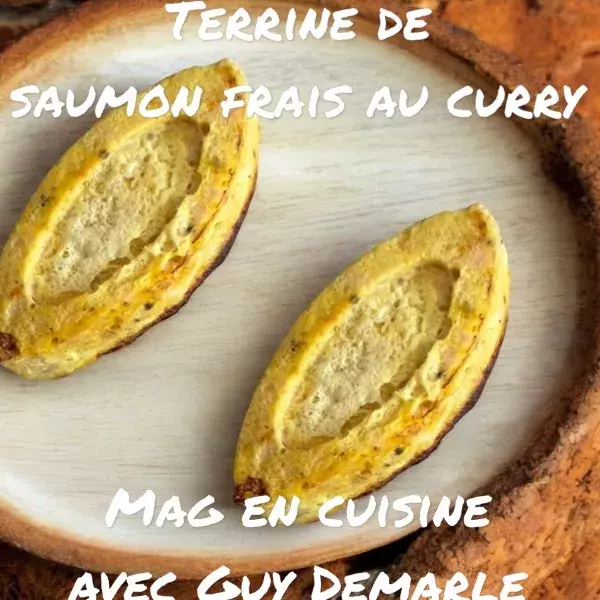 TERRINE DE SAUMON FRAIS AU CURRY