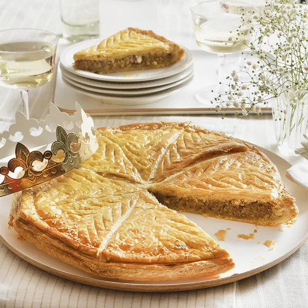 Galette des rois aux amandes et sésame  