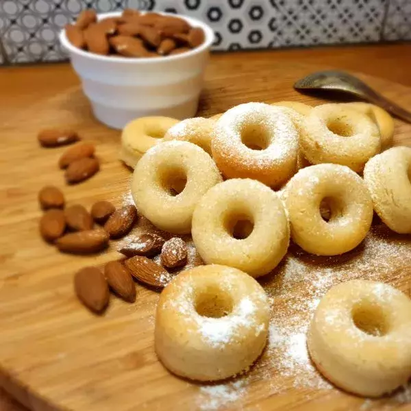 Mini-Donuts à la crème d'amandes