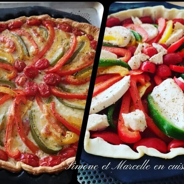 Tarte du soleil à l'italienne