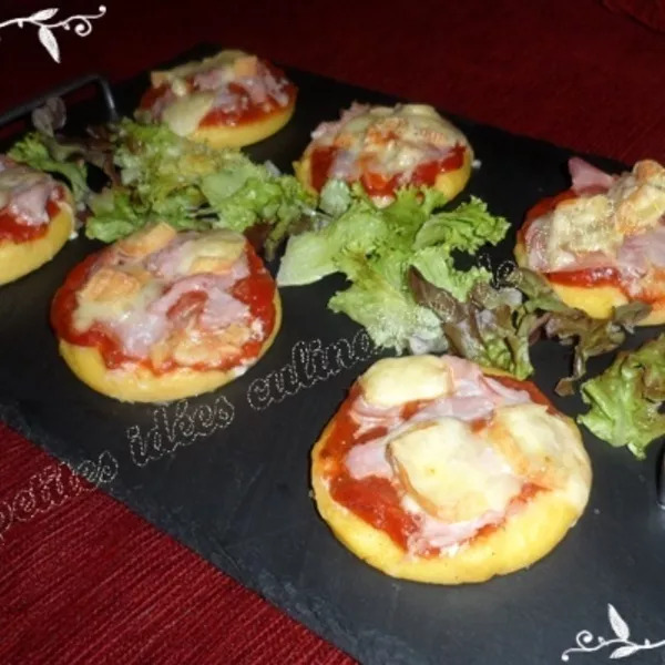 Mini pizza de polenata