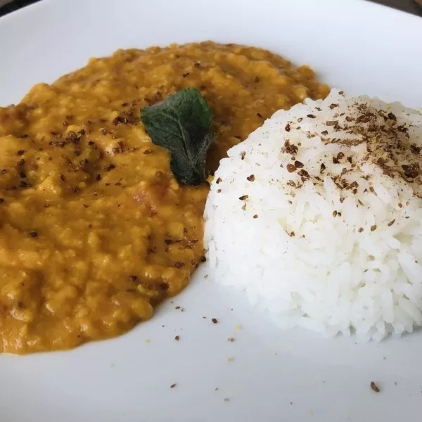 Dahl de lentilles corail