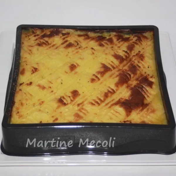 Hachis parmentier de cabillaud