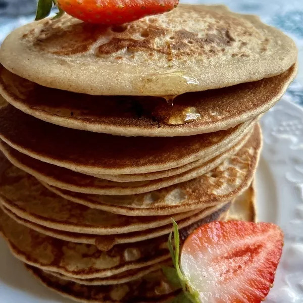 Mes panecakes rapides bananes et sarrasin 