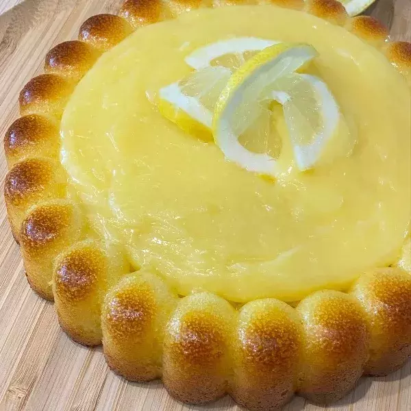 Moelleux au citron et son Lemon Curd