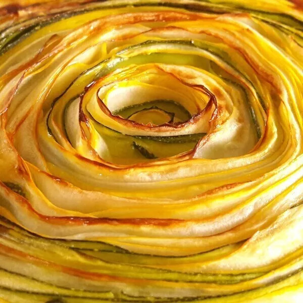 TARTE FLEUR AUX COURGETTES