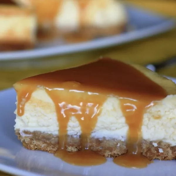 Cheesecake au caramel beurre salé 