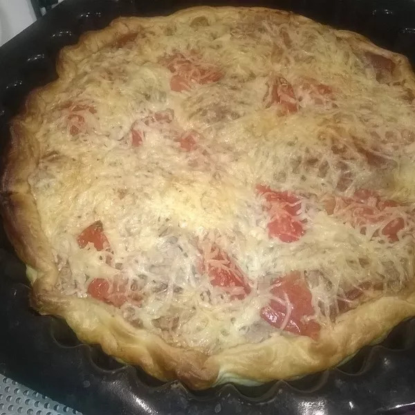 tarte thon et tomates