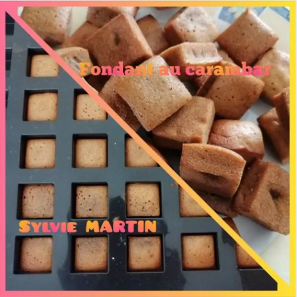 Fondants au carambar Mini Cubes