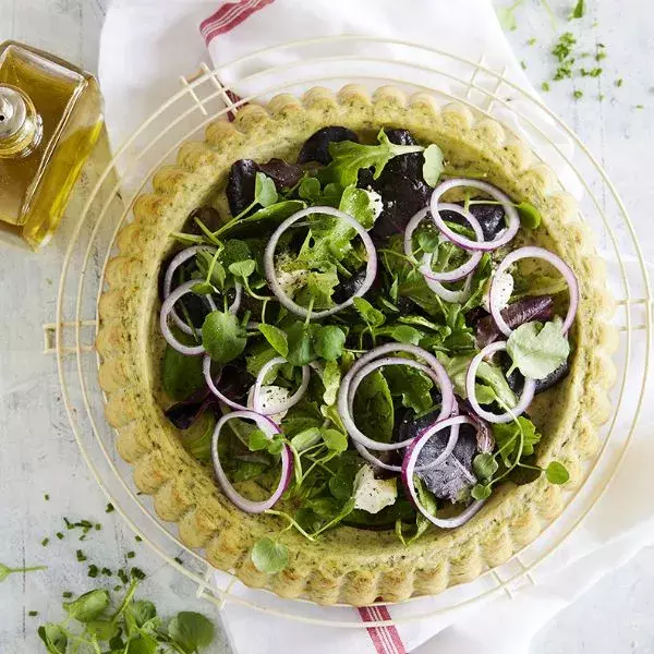 Tarte au cresson et Gorgonzola 