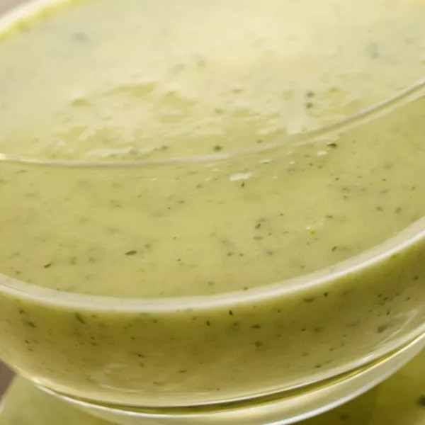 Crème de courgettes