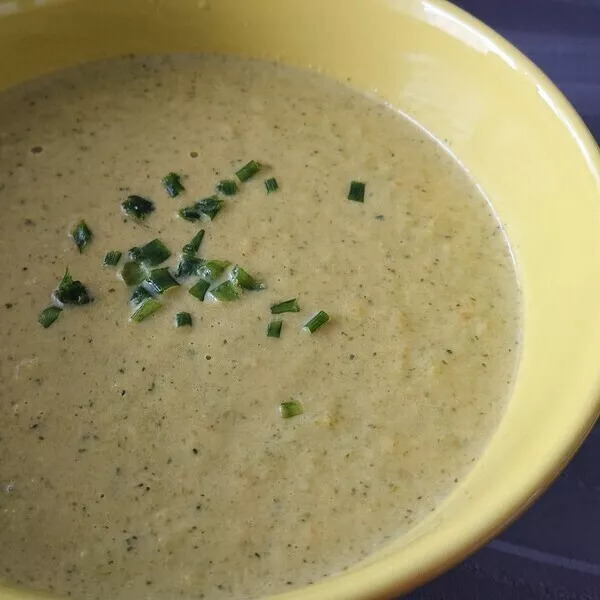 Soupe de légume verts