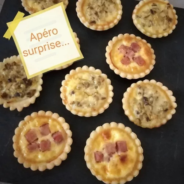 tartelettes apéritives