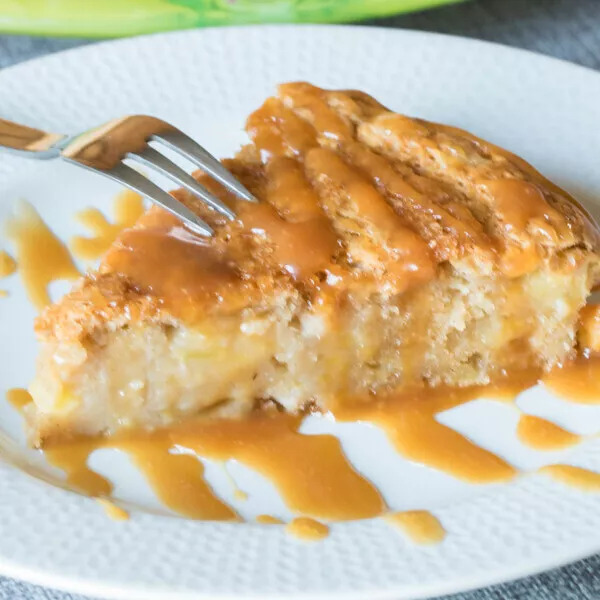 Gâteau moelleux aux pommes {vegan}