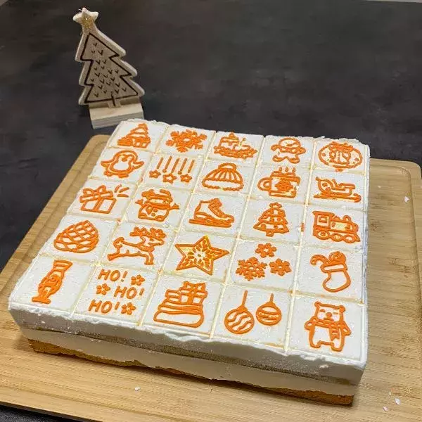 Entremet Mangue Coco Tropic'Christmas