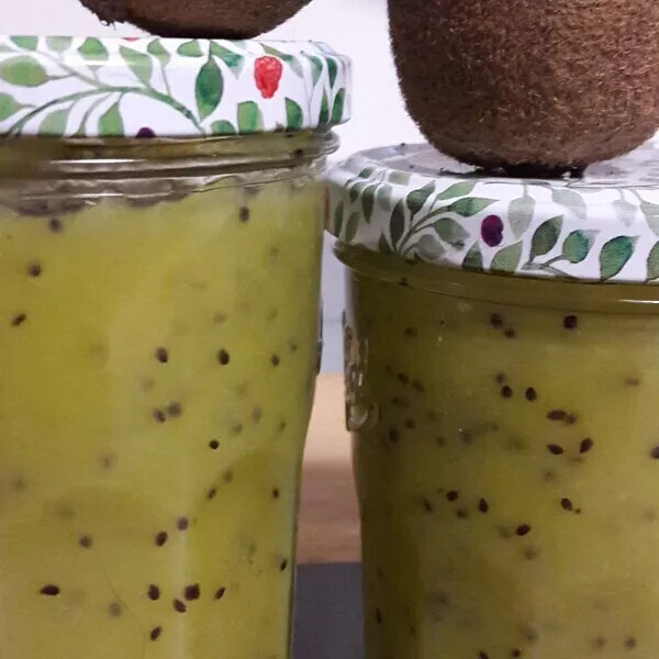 compote de kiwi et noix de coco ligth