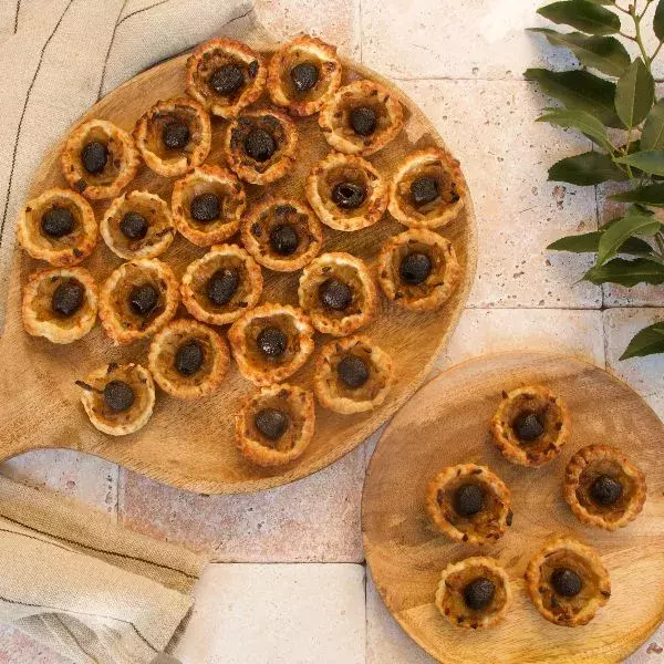 Mini tartelettes façon pissaladière 