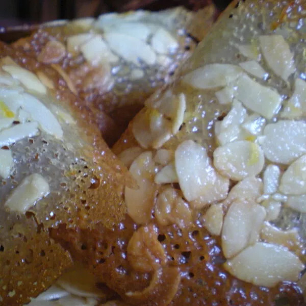 Tuiles aux amandes comme Lenôtre