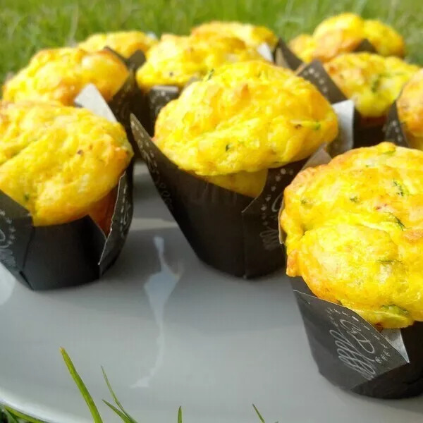 MINI MUFFINS COURGETTES CURCUMA