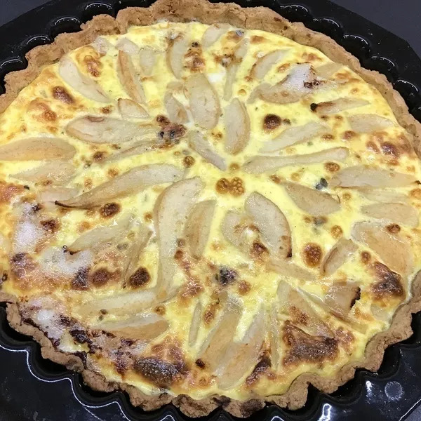 Tarte poire Roquefort 