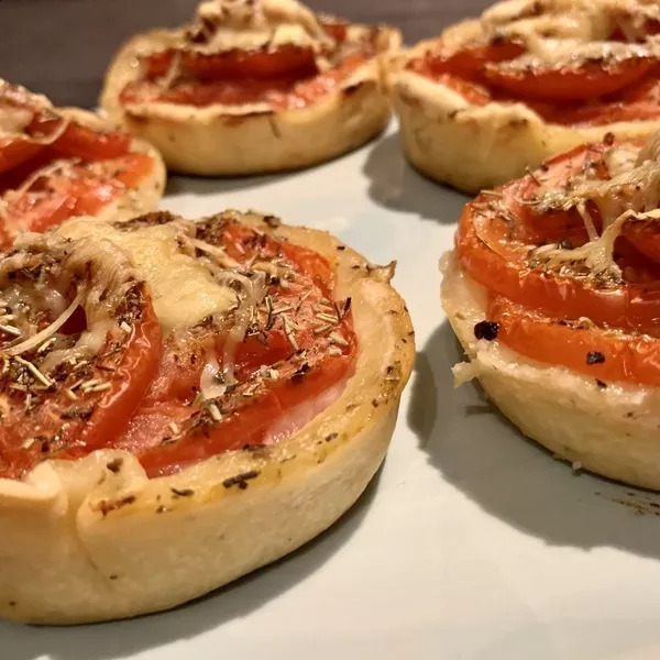 Tartelettes tomates moutarde