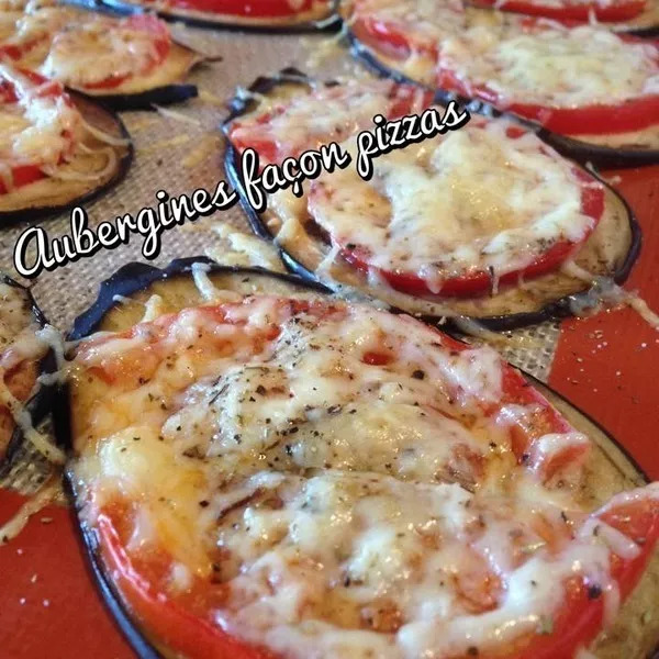 Aubergines façon pizza