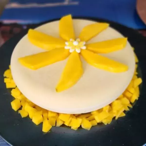 Entremet mangue coco