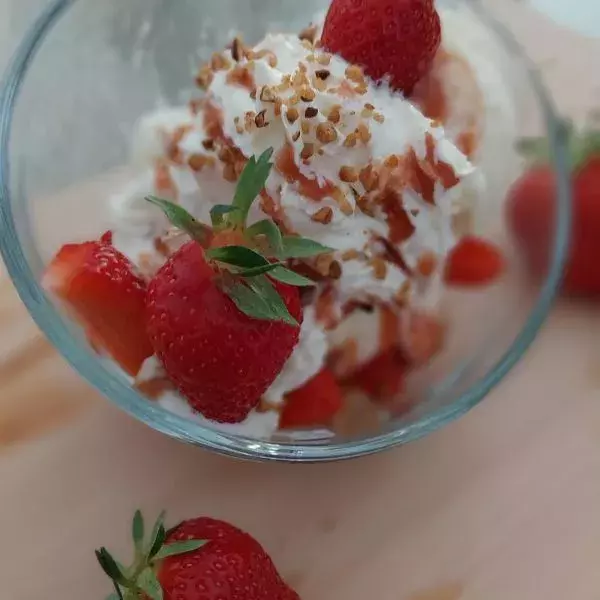 Fraises melba
