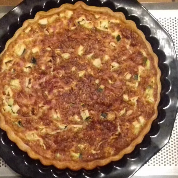 Quiche façon Caro (courgette )