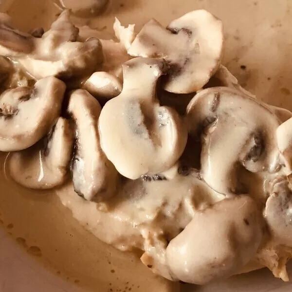 Sauce aux champignons de loé 