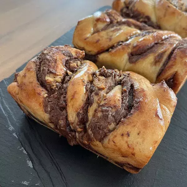 Brioches choco noisette