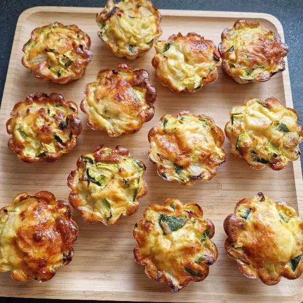 Briochettes  de courgettes 