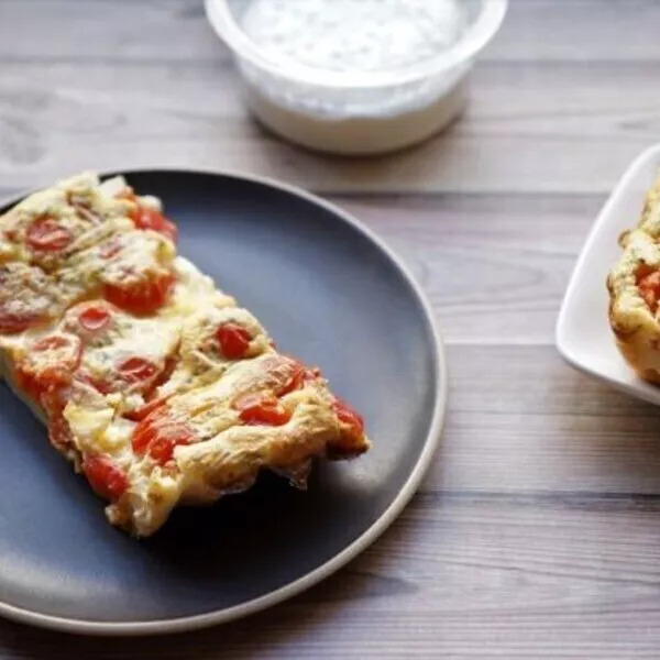 Clafoutis de tomates à la provençale