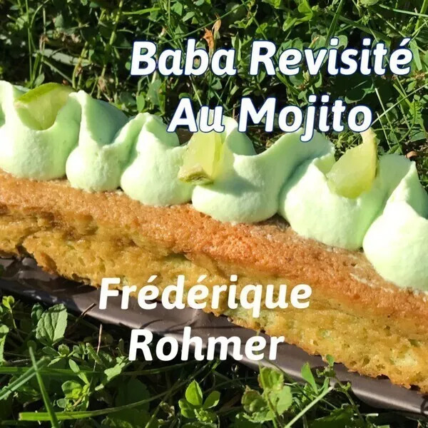 Babas revisités  au Mojito, d'après une recette de Guy Demarle 