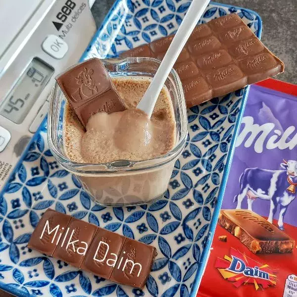 6 Crèmes Milka Daim pour yaourtière Multi-Délices Express SEB