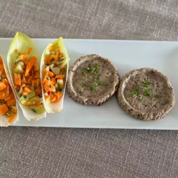 Tartelettes de veau à la moutarde