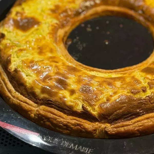 Couronne de courgettes aux fines herbes 