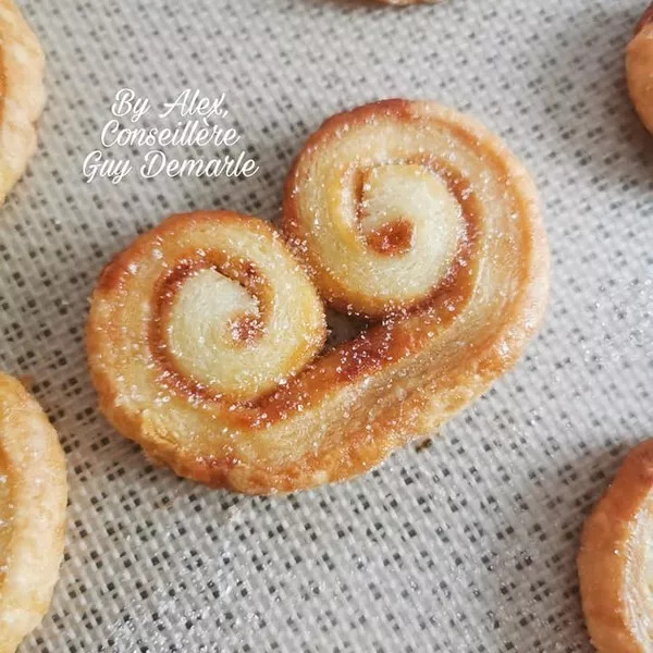 Palmiers à la fraise