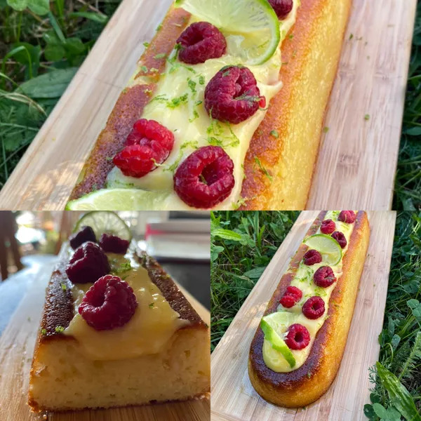 Bûche savarin au citron de Sicile 