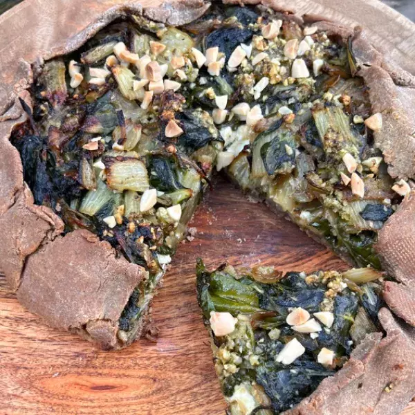 TARTE RUSTIQUE BLETTES PESTO