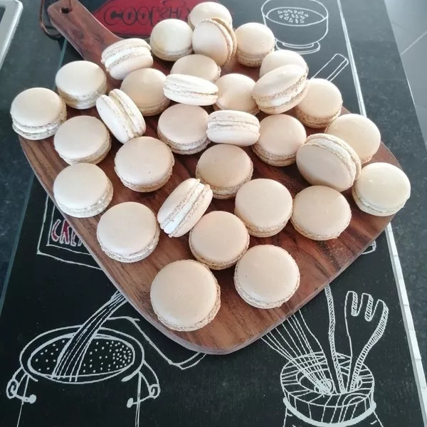 macarons  à la vanille