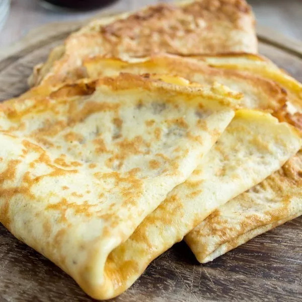 Pâte à crêpes légère