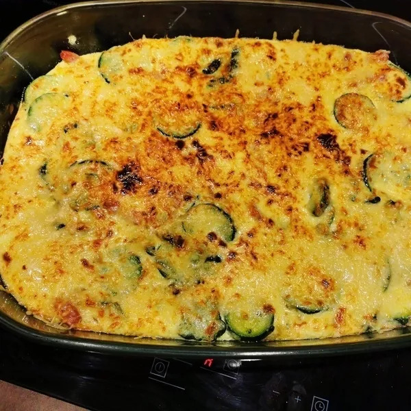 Gratin de courgettes au mascarpone