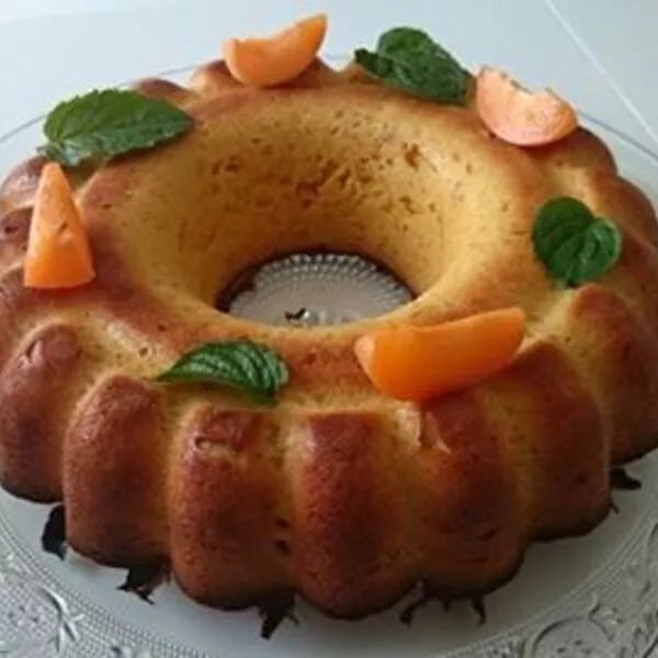 Couronne à la pâte d'abricots