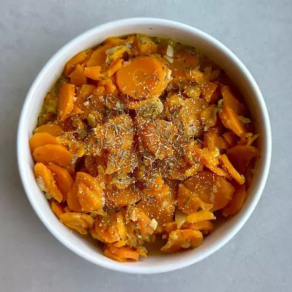 Carottes fondantes aux saveurs du Sud