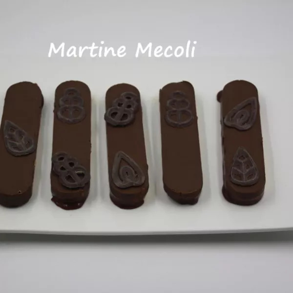 Barres chocolat caramel façon Twix