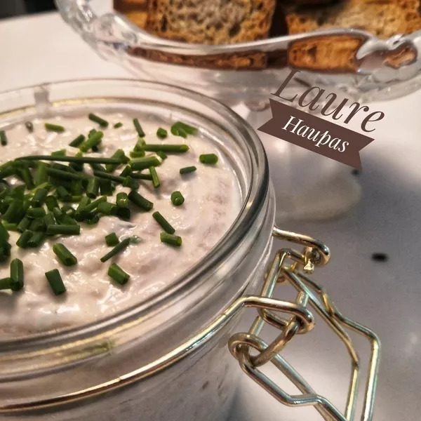 Rillettes de thon au fromage frais