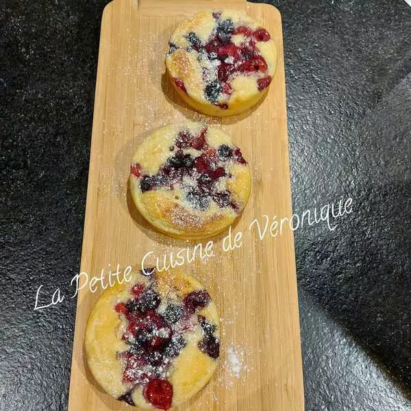 Crêpes ricotta fruits rouges 