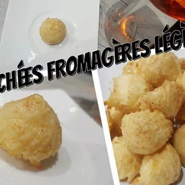 Bouchées fromagères légères 